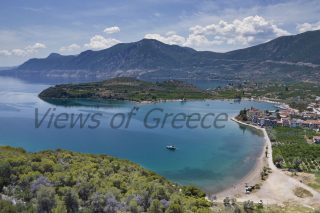 Πανοραμική άποψη του Κόλπου της Αρχαίας Επιδαύρου